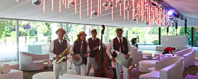 wedding jazz at home